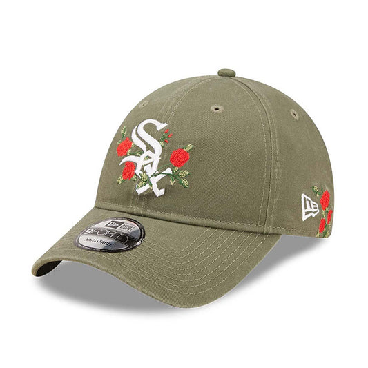 New Era Chicago White Sox Flower Green 9FORTY Adjustable Cap - Green - No Generation