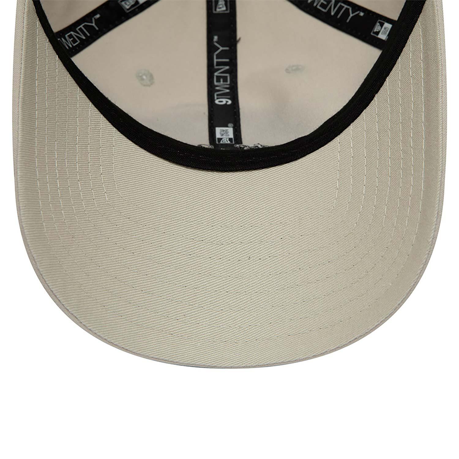 New Era Heritage Script Repreve Stone 9TWENTY Adjustable Cap - Cream - No Generation