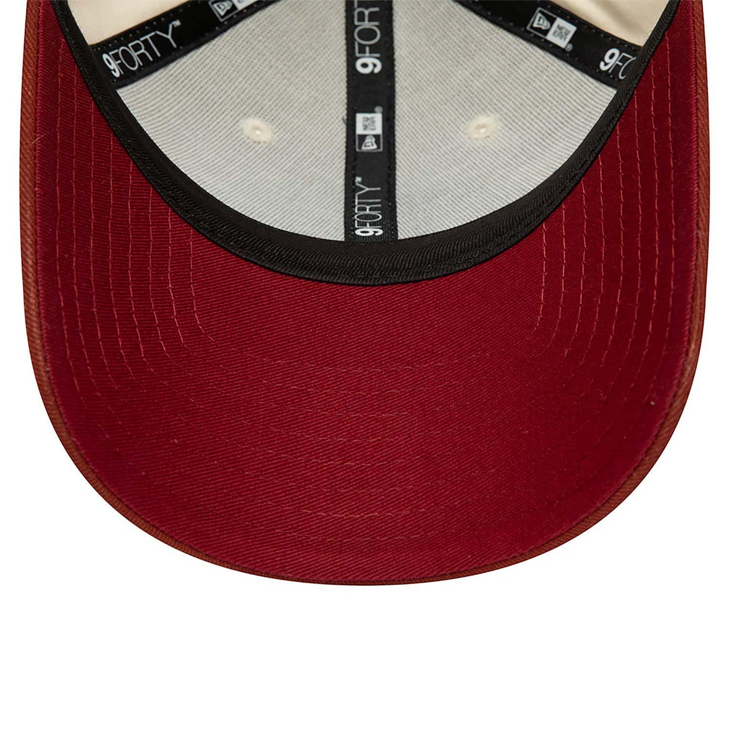 New Era LA Dodgers MLB Stone 9FORTY Adjustable Cap - Cream - No Generation
