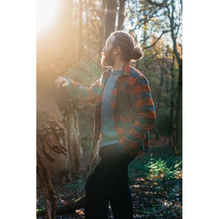 PEREGRINE Makers Stitch Cable Crew - Seafoam - No Generation