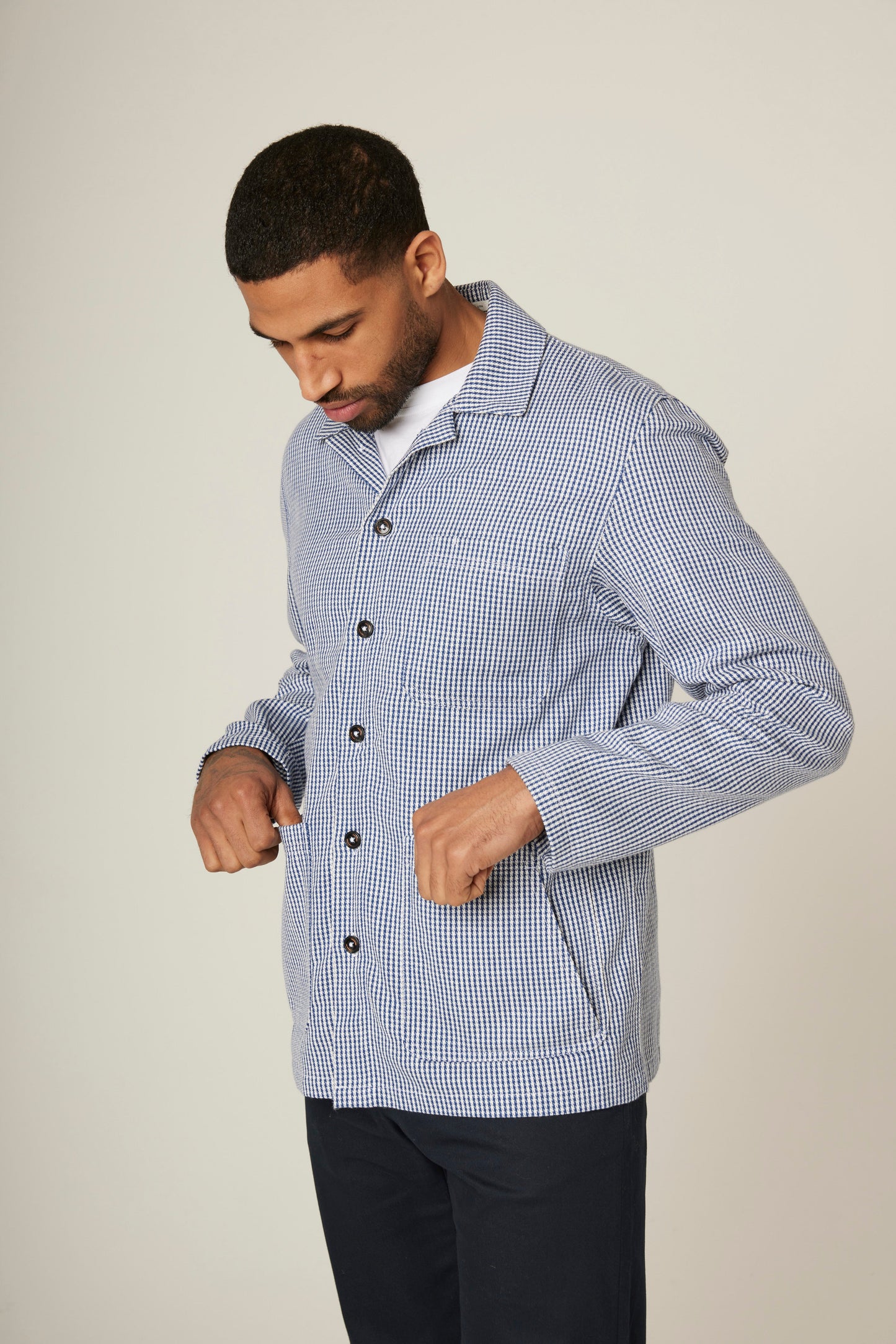 Peregrine Grange Shacket - Dogtooth - No Generation