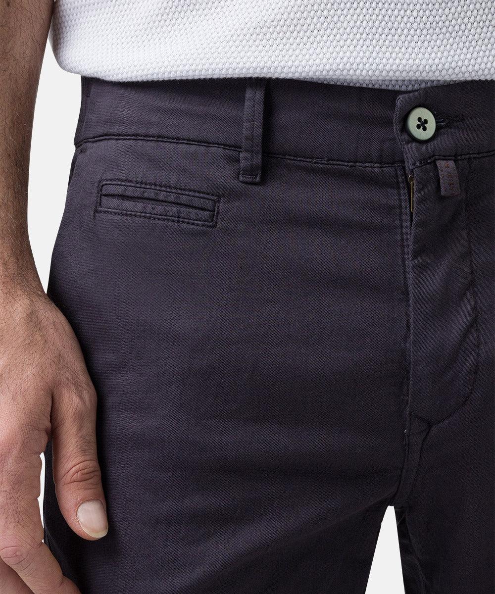 Pierre Cardin Lyon Bermuda Linen Shorts - Navy - No Generation