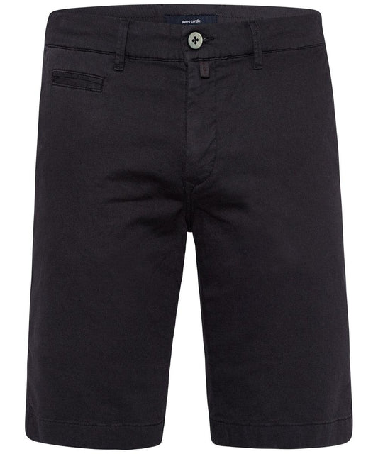 Pierre Cardin Lyon Bermuda Linen Shorts - Navy - No Generation