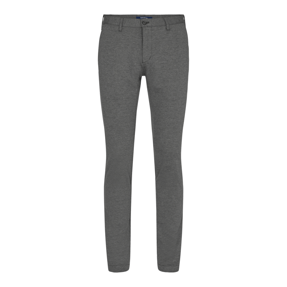 SUNWILL Extreme Flexibility Kostymbyxor Slim Fit - Charcoal - No Generation