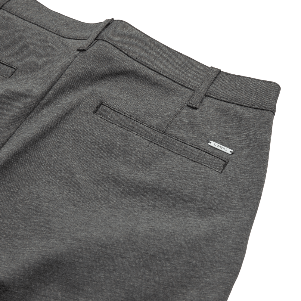 SUNWILL Extreme Flexibility Kostymbyxor Slim Fit - Charcoal - No Generation