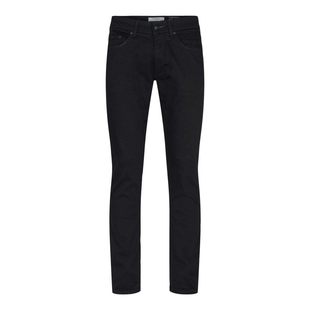 SUNWILL Jeans Super Stretch Fitted Fit - Black - No Generation