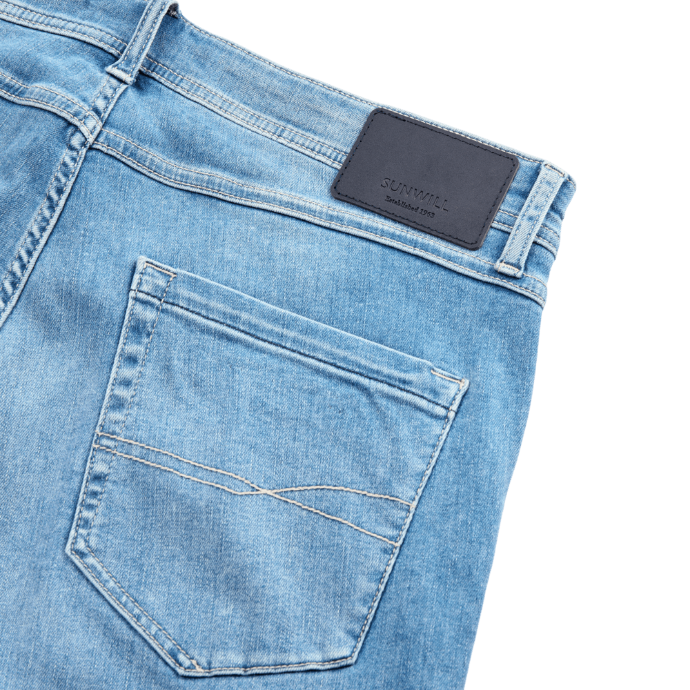 SUNWILL Jeans Super Stretch Fitted Fit - Light Blue - No Generation
