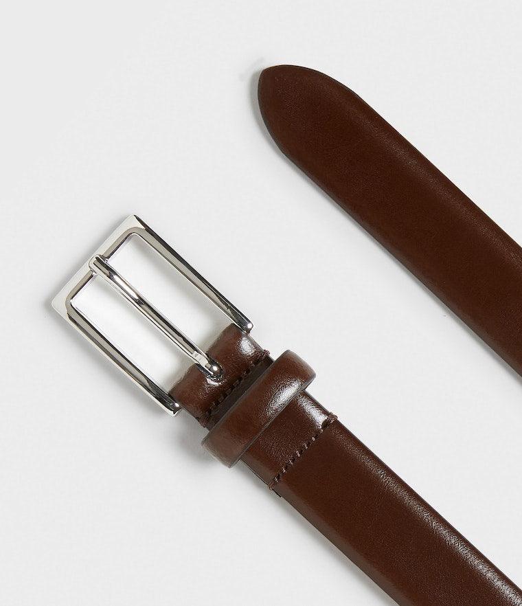 Saddler Albert Läderbälte - Dk.Brown - No Generation