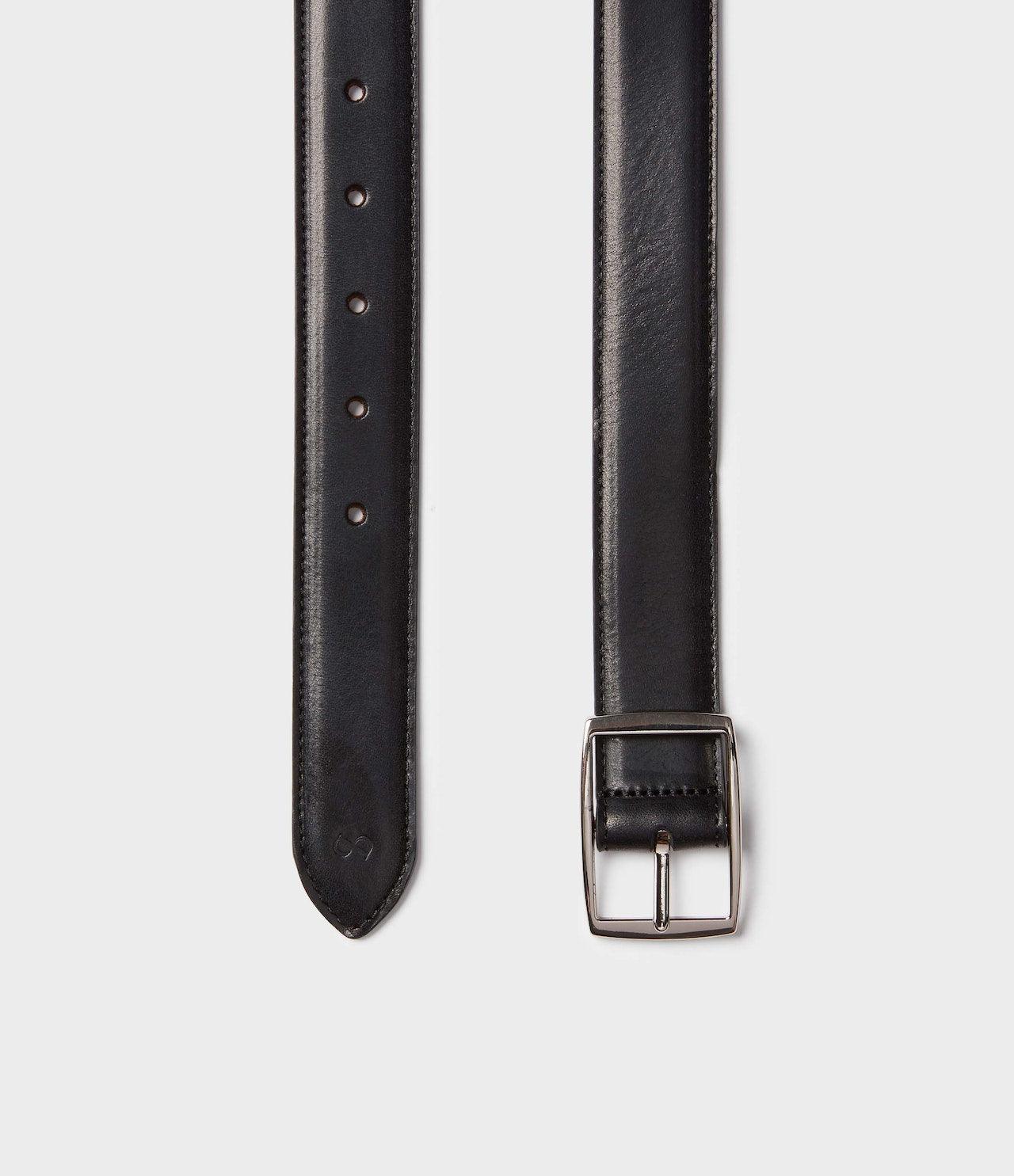 Saddler Dragon Läderbälte Vändbart - Black/Cognac - No Generation