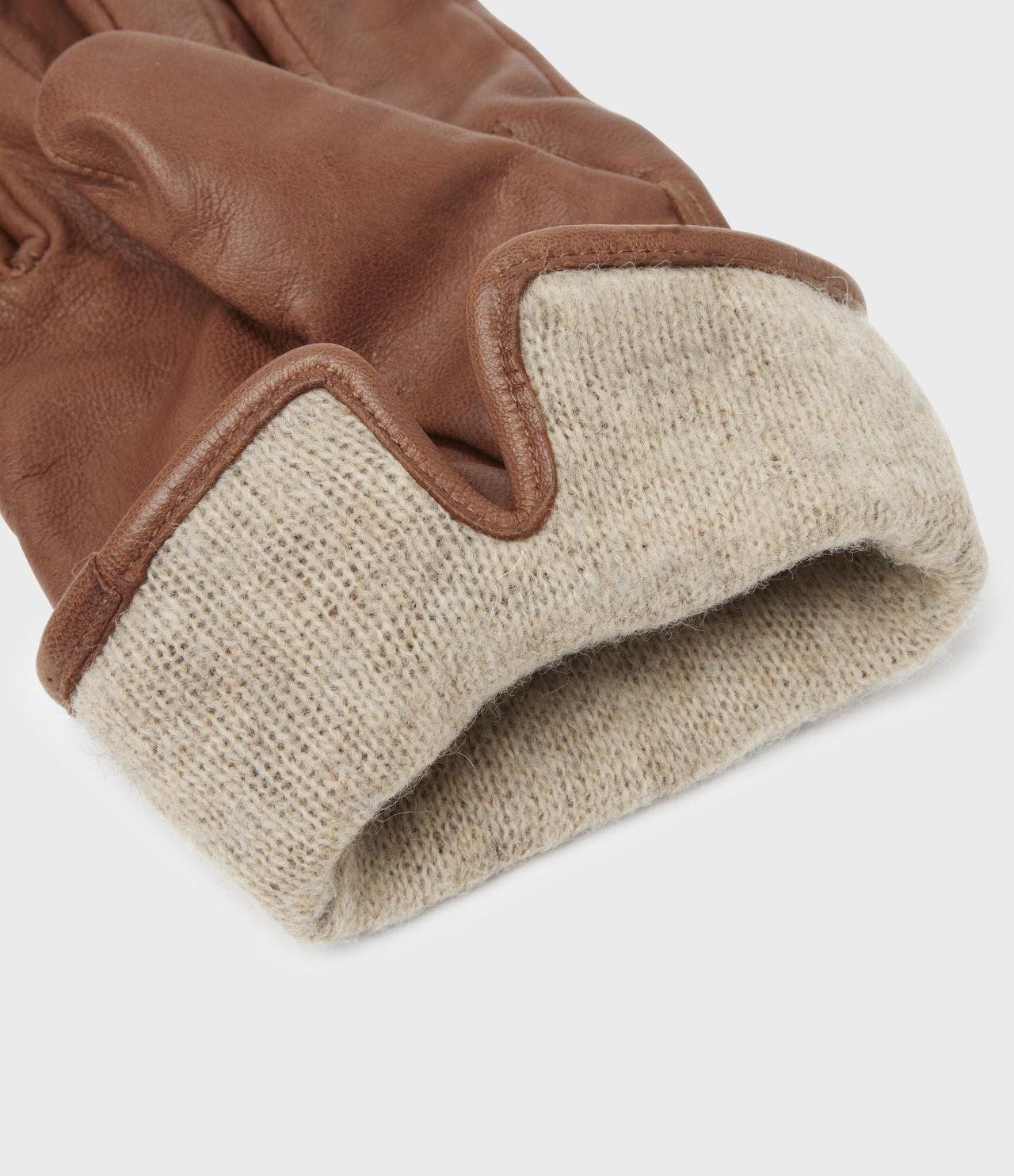 Saddler Edward Läderhandske - Brun - No Generation