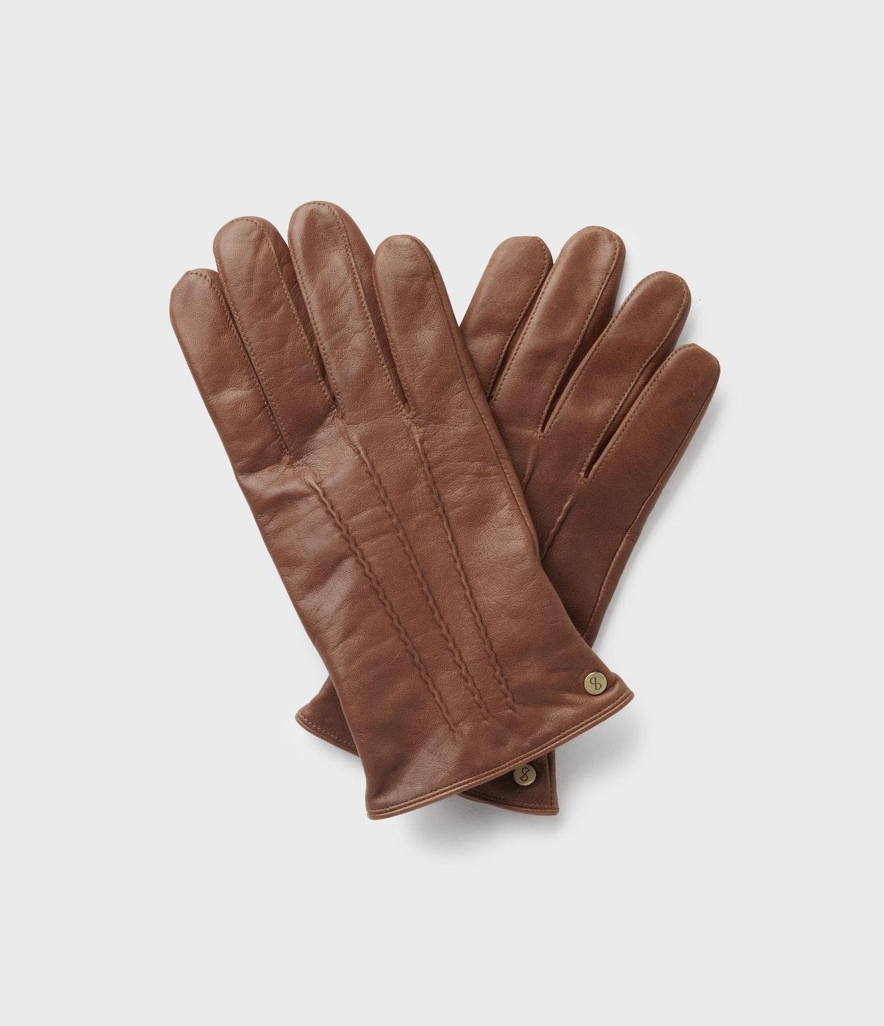 Saddler Edward Läderhandske - Brun - No Generation