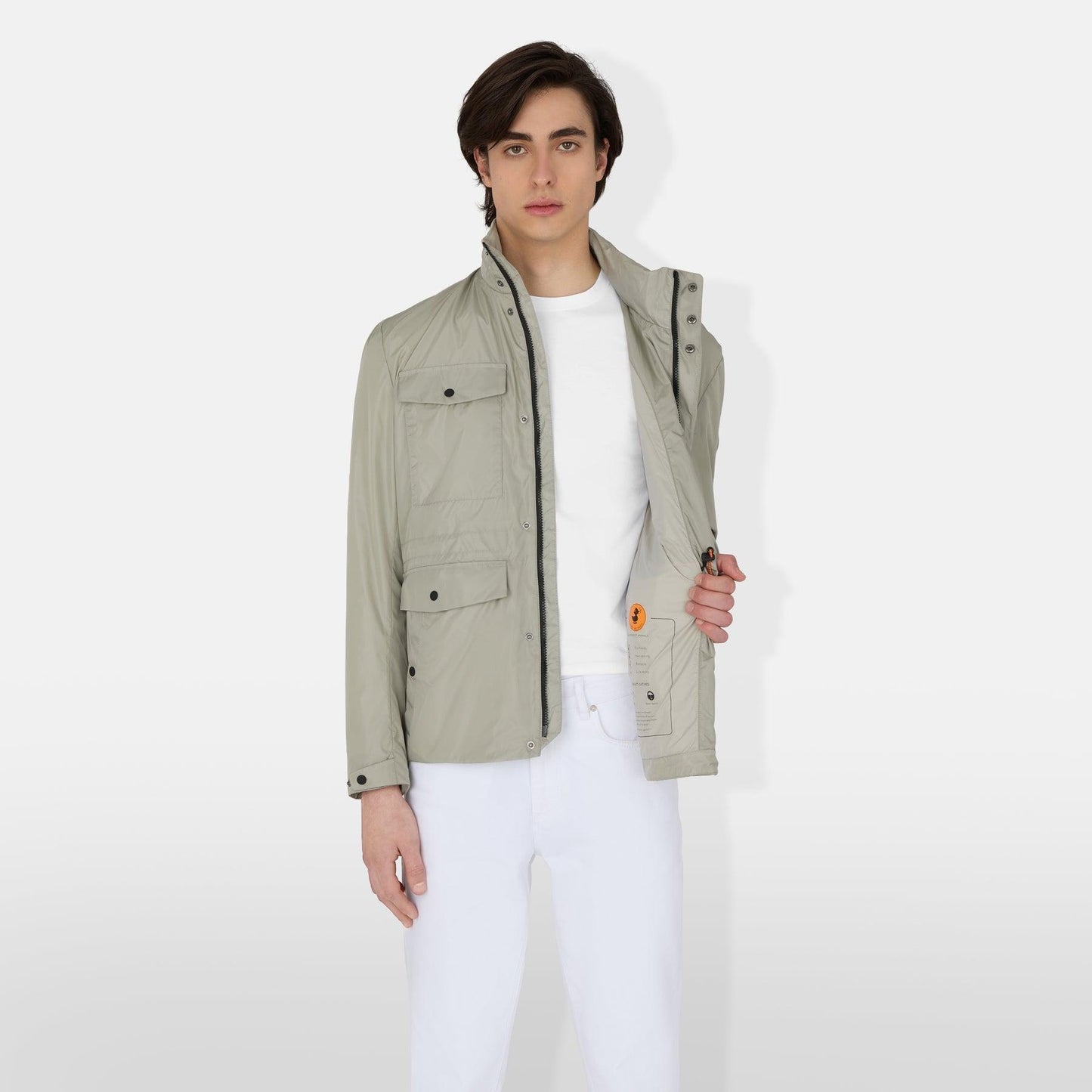 Save The Duck Sun Jacket - Moonstone Grey - No Generation