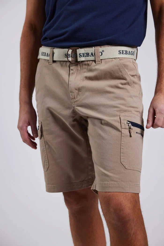 Sebago Cargo Crew Shorts - Khaki Old - No Generation