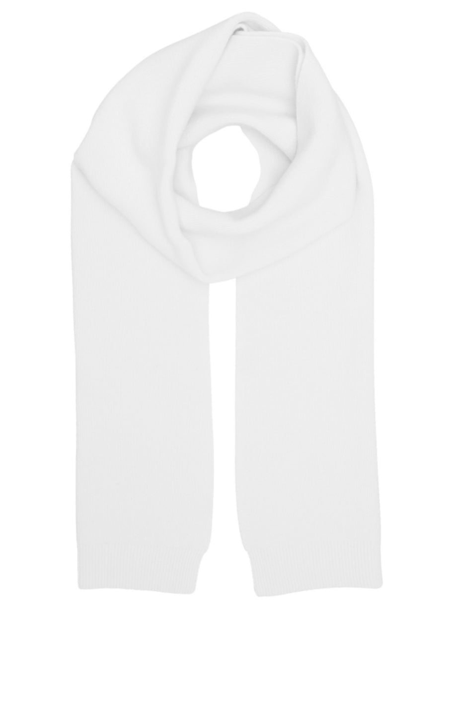 Colorful Standard Merino Wool Scarf - Optical White