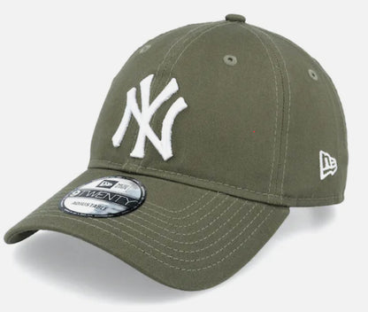 NEW Era New York Yankees League Essential 9TWENTY - Olive/White Dad Cap