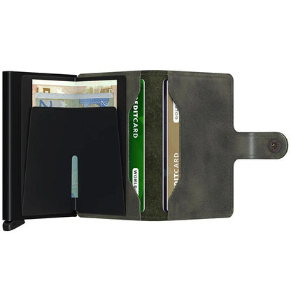 SECRID MV Miniwallet Vintage - Olive Black