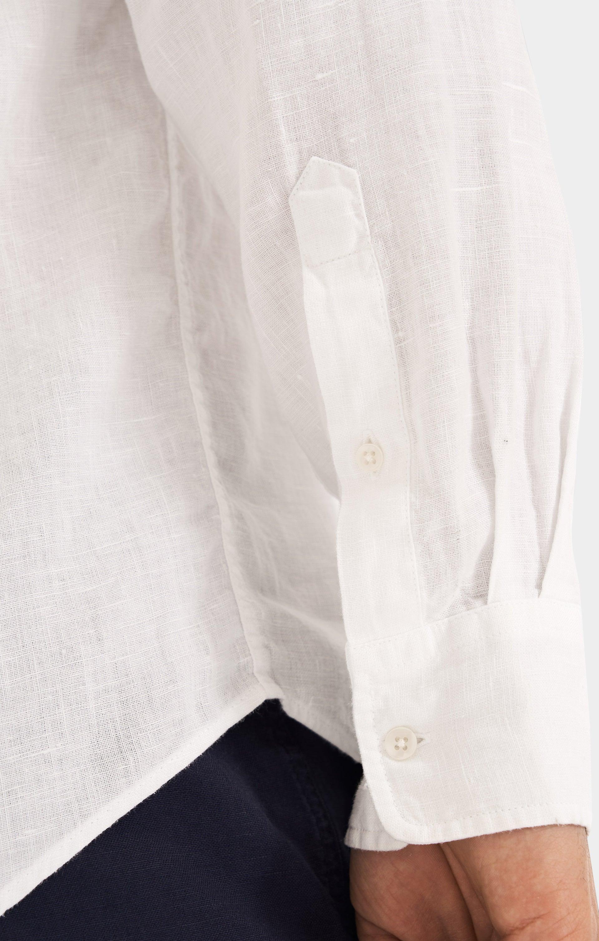 Boomerang Koster Linen Shirt - White - No Generation