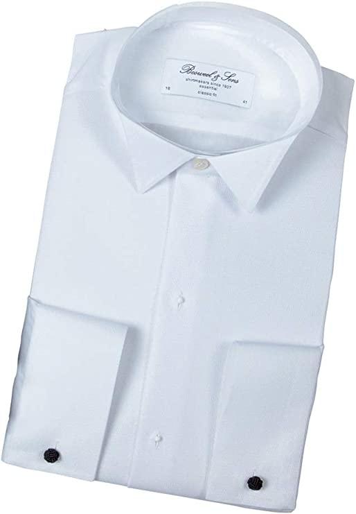 Bosweel Frackskjorta Classic Fit - White - No Generation