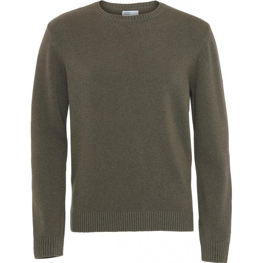 Colorful Standard Classic Merino Wool Crew Neck - Dusty Olive - No Generation