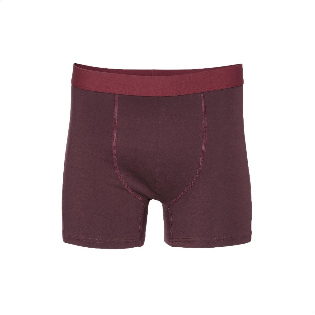 Colorful Standard Classic Organic Boxer Brief - Oxblood Red - No Generation