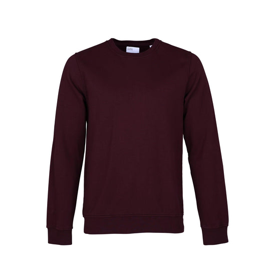Colorful Standard Classic Organic Crew - Oxblood Red - No Generation
