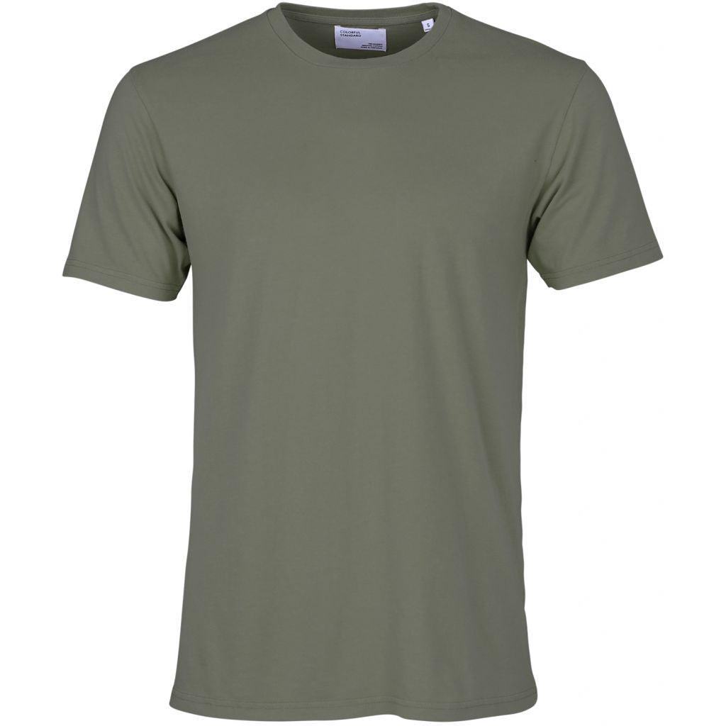 Colorful Standard Classic Organic Tee - Dusty Olive - No Generation