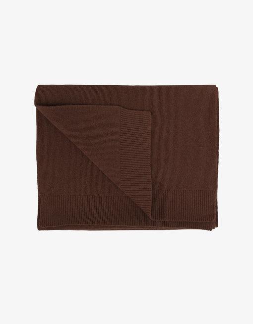Colorful Standard Merino Wool Scarf - Coffee Brown - No Generation