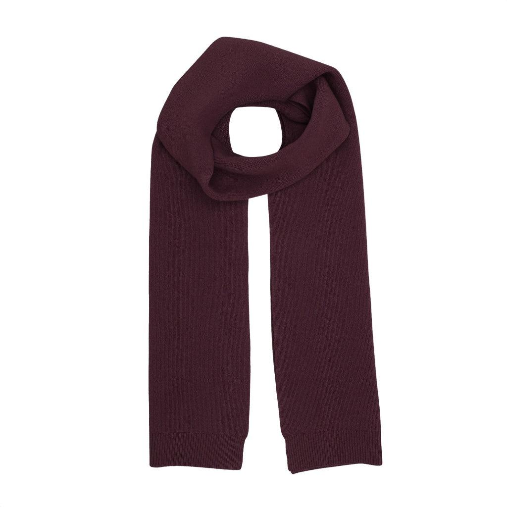 Colorful Standard Merino Wool Scarf - Oxblood Red - No Generation