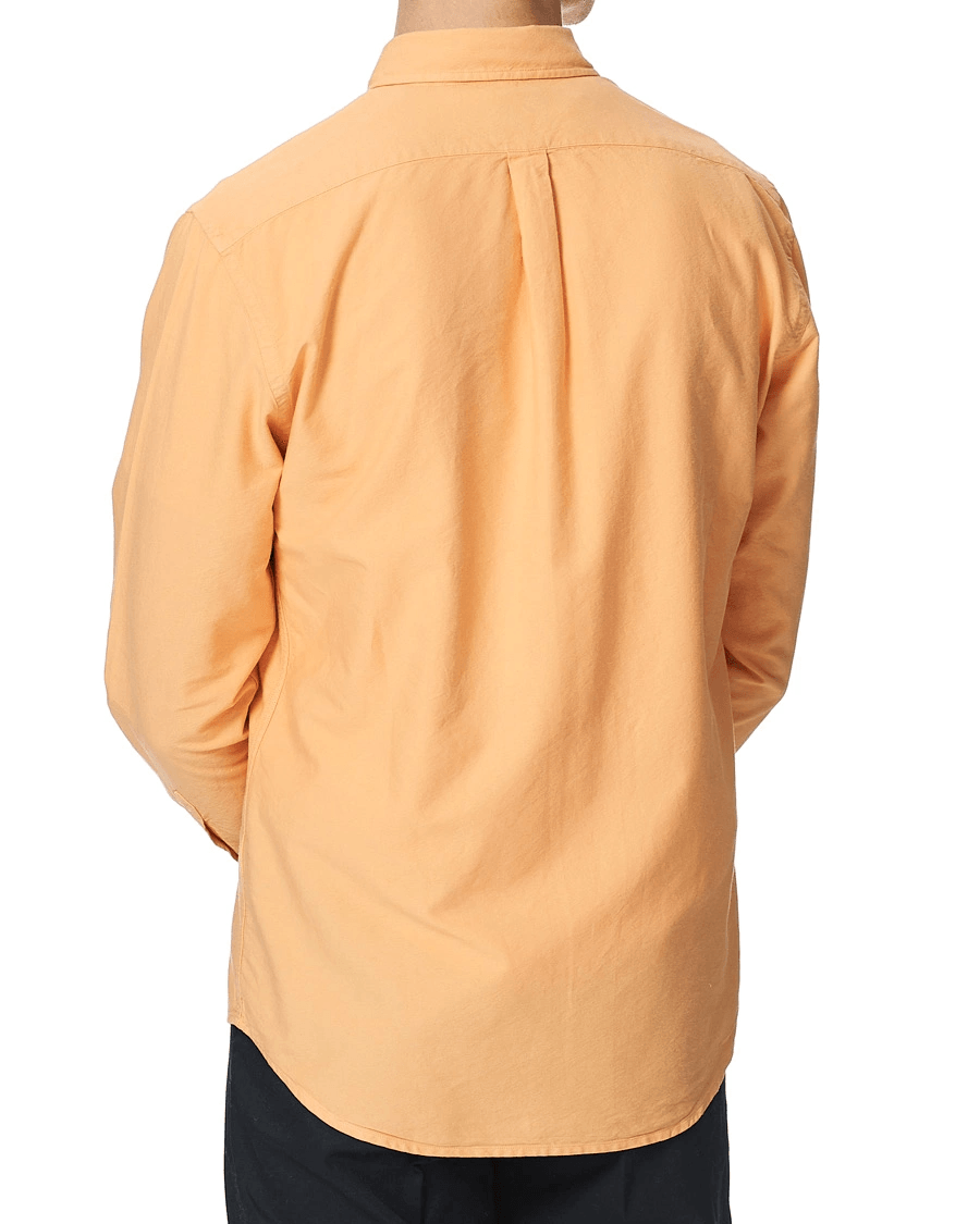 Colorful Standard Organic Button Down Shirt - Sandstorm Orange - No Generation