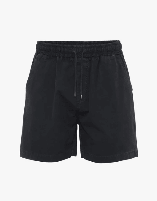 Colorful Standard Organic Twill Shorts - Deep Black - No Generation