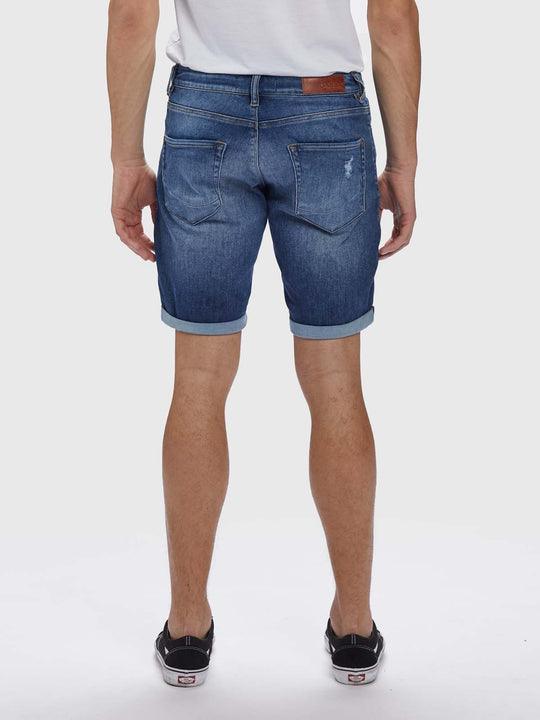 GABBA Jason K3787 SANZA Shorts - Mid Blue Denim - No Generation