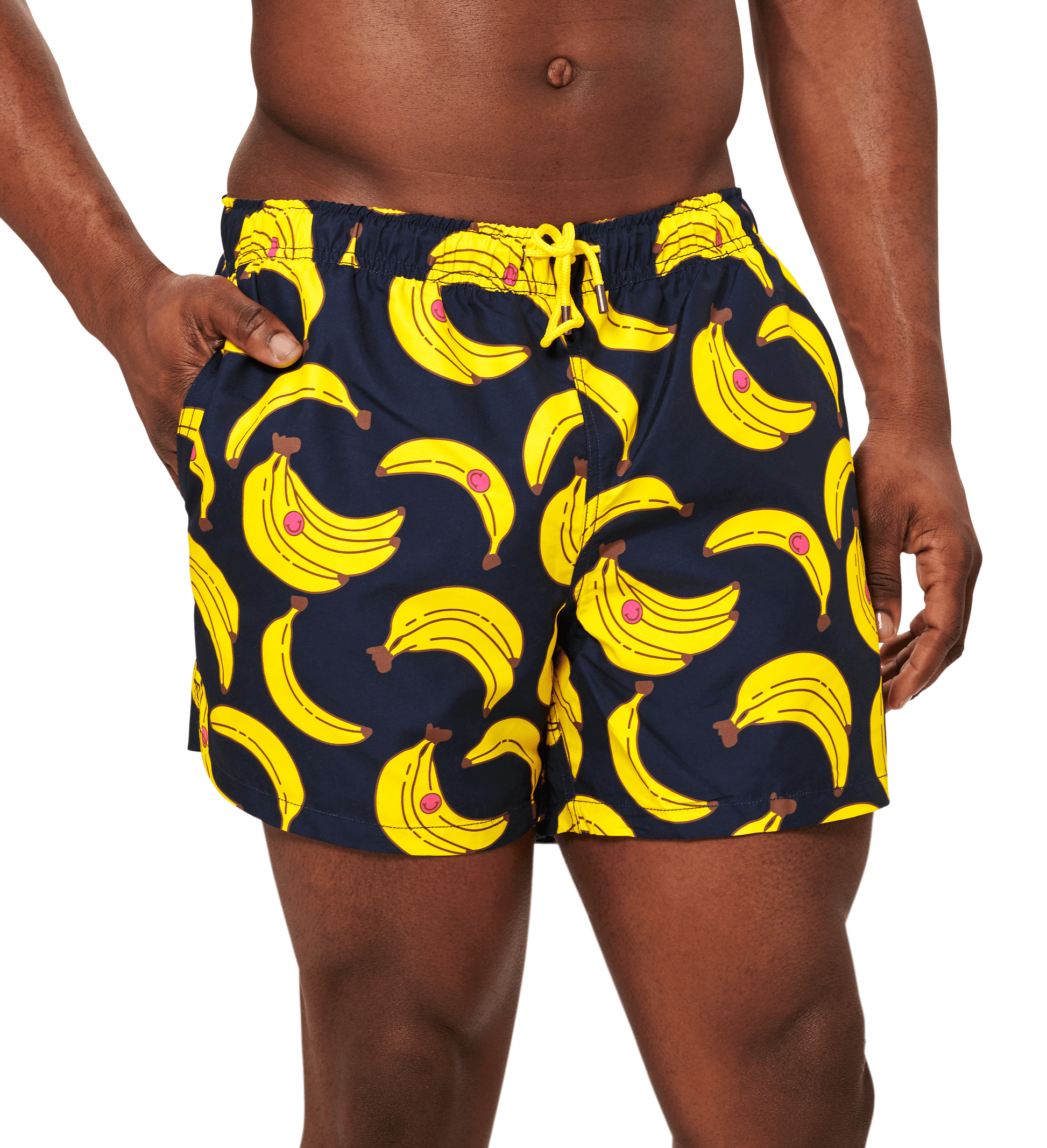 Happy Socks Banana Swim Shorts - Navy - No Generation