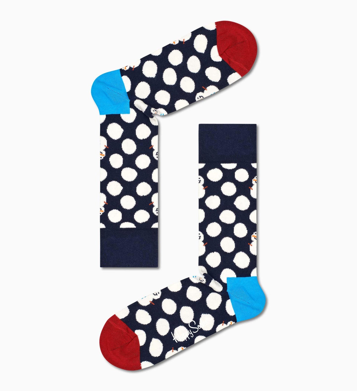 Happy Socks Big Dot Snowman Sock - No Generation