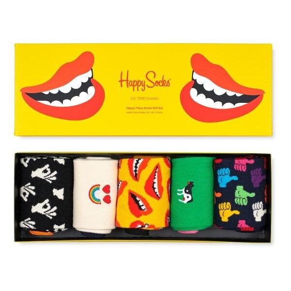 Happy Socks Don’t Worry Be Happy 5-Pack - No Generation