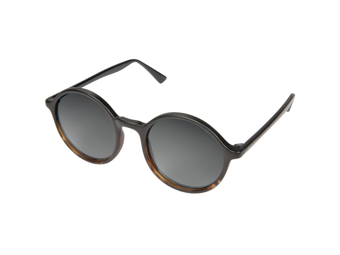 KOMONO Madison Matte Black/Tortoise Solglasögon - No Generation