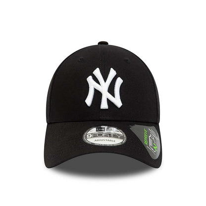 New Era New York Yankees Repreve League Essential Black 9FORTY Adjustable Cap - Black - No Generation