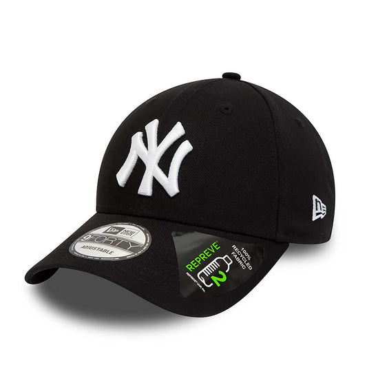New Era New York Yankees Repreve League Essential Black 9FORTY Adjustable Cap - Black - No Generation