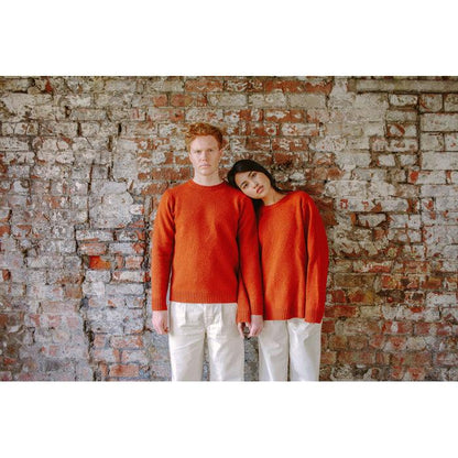 PEREGRINE Makers Stitch Tröja - Orange - No Generation