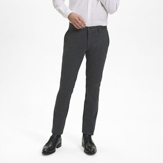 SUNWILL Extreme Flexibility Kostymbyxor Slim Fit - Charcoal - No Generation