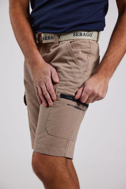 Sebago Cargo Crew Shorts - Khaki Old - No Generation