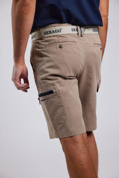 Sebago Cargo Crew Shorts - Khaki Old - No Generation